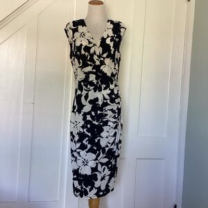 Lauren Ralph Lauren Black and White elegant with shoulder padding